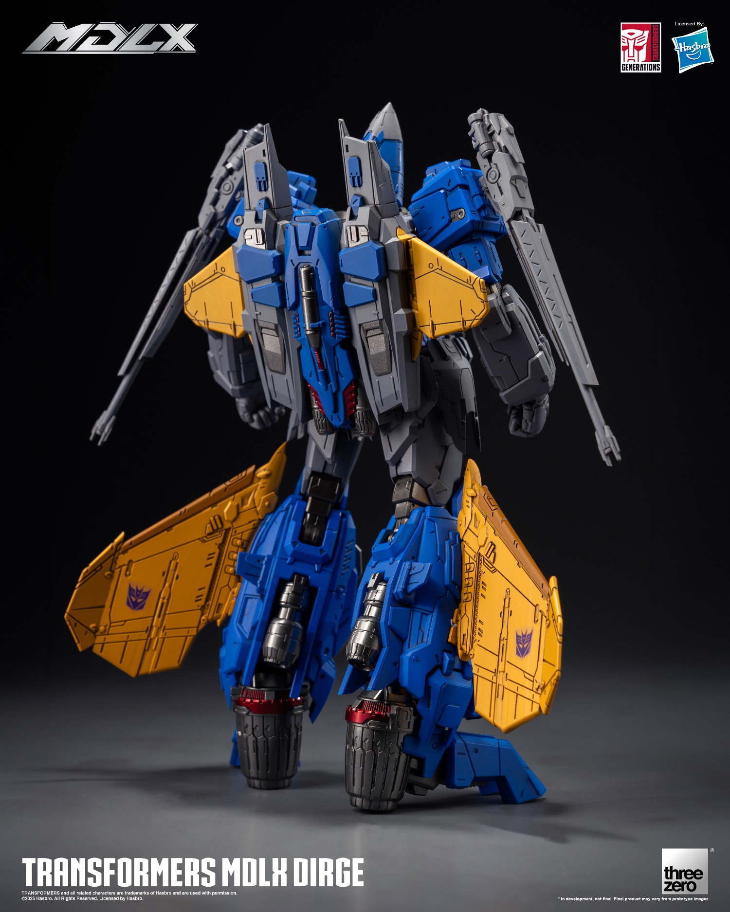 Threezero - Transformers Decepticon-MDLX Elegy #3Z0888 (Licensed)
