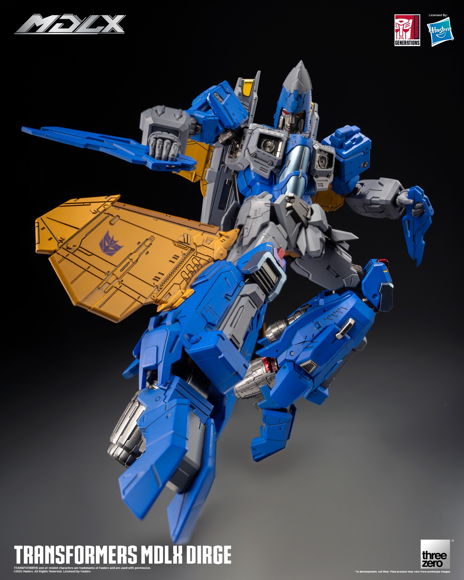 Threezero - Transformers Decepticon-MDLX Elegy #3Z0888 (Licensed)