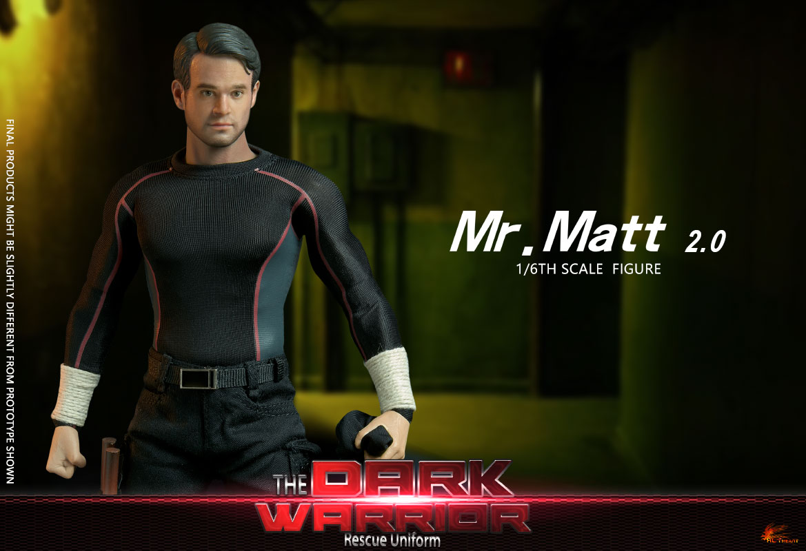 Hot Heart Studio - Marvel Daredevil Dark Warrior FD007N & Rescue Service Version FD010N