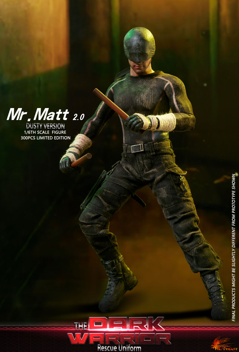 Hot Heart Studio - Marvel Daredevil Dark Warrior FD007N & Rescue Service Version FD010N