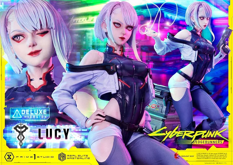 Prime 1 Studio - Real Elite Masterline Cyberpunk: Edgerunners Lucy REMCP-01 REMCP-01DX REMCP-01DXS (Licensed) Action Figure
