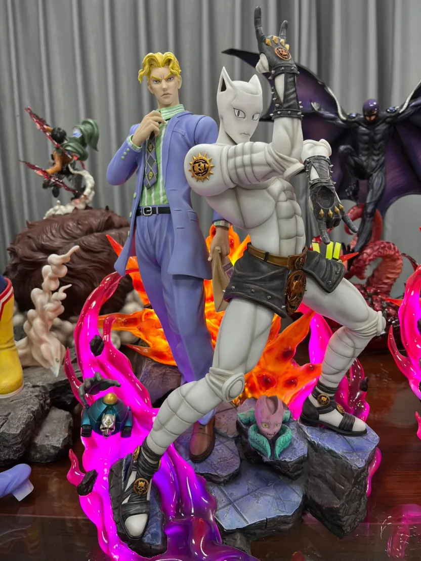 Player 1 Studio - JoJo's Bizarre Adventure - Yoshikage Kira & Killer Queen  1/6 & 1/4 Scale Statue(GK)-Statue Master