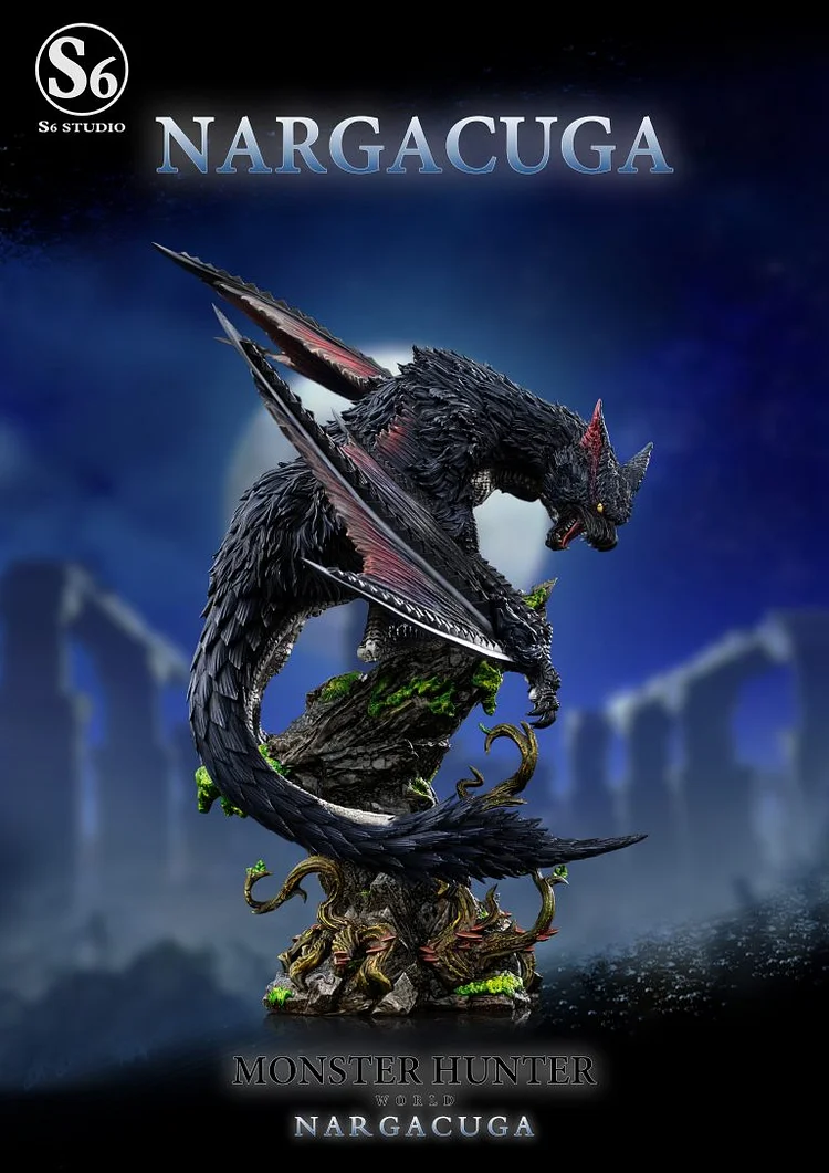 S6 Studio - Monster Hunter Nargacuga Statue(GK)