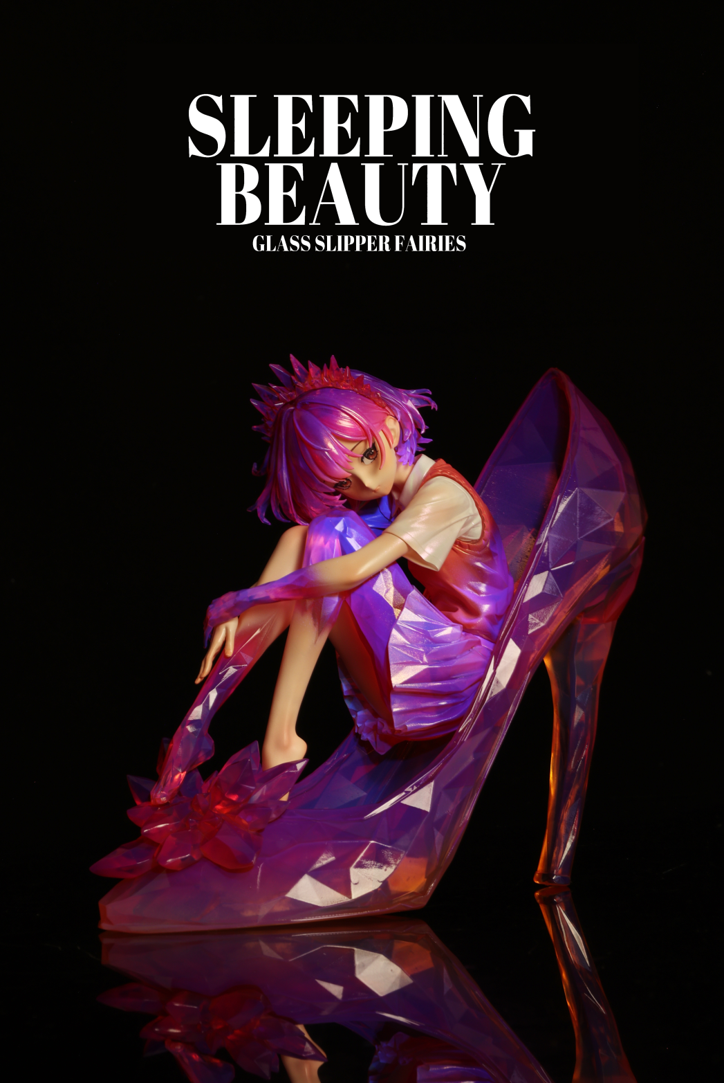 WeArtDoing Studio - Original Sleeping Beauty Glass Slipper Fairies (Licensed)