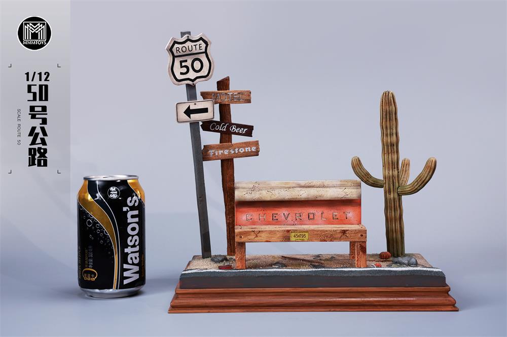MMMTOYS - Original 1/12 Scale Scene Platform Route 50 M2423 (Licensed)