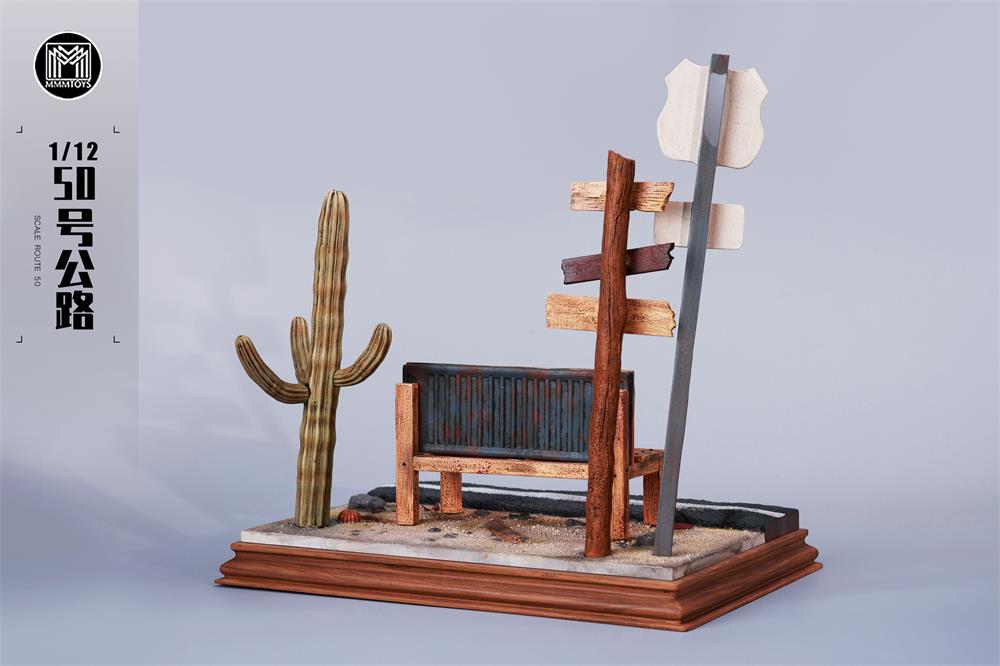 MMMTOYS - Original 1/12 Scale Scene Platform Route 50 M2423 (Licensed)