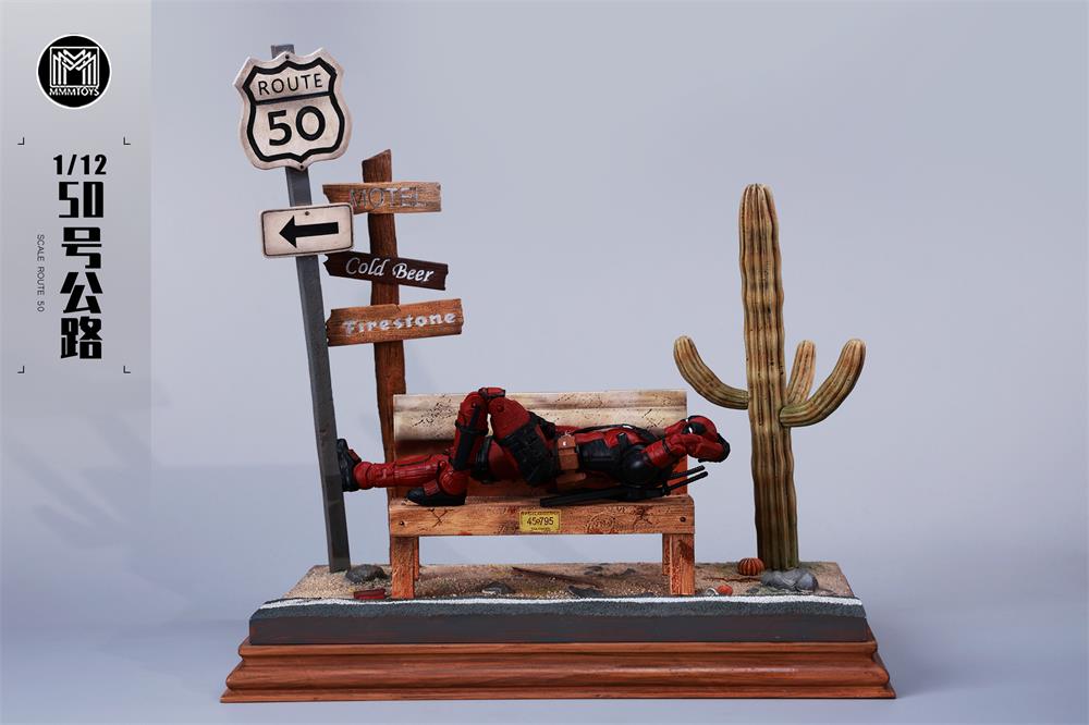 MMMTOYS - Original 1/12 Scale Scene Platform Route 50 M2423 (Licensed)