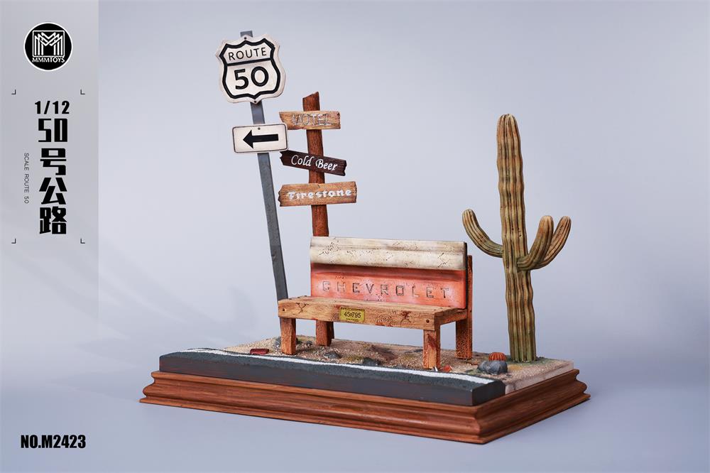 MMMTOYS - Original 1/12 Scale Scene Platform Route 50 M2423 (Licensed)