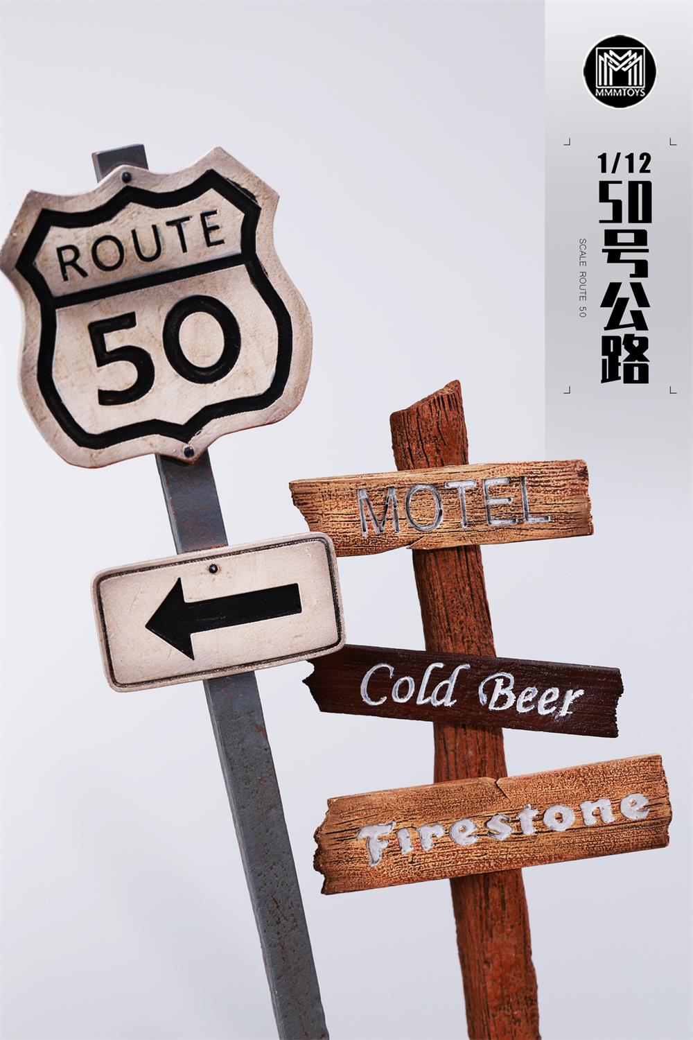 MMMTOYS - Original 1/12 Scale Scene Platform Route 50 M2423 (Licensed)