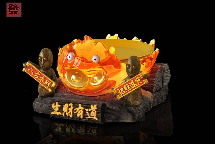 Fa Studio - Howl's Moving Castle Gold Coin Calcifer Statue(GK)