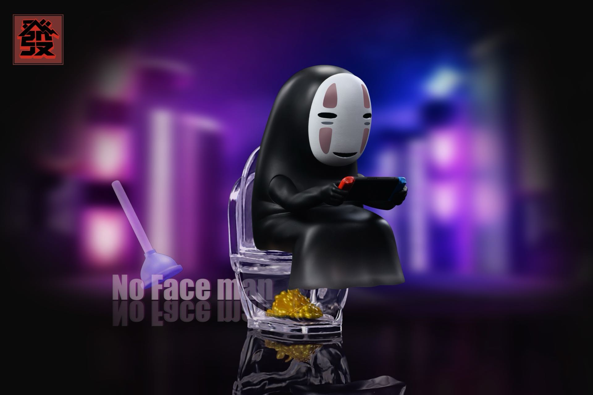 Fa Studio - Spirited Away No Face Man Desktop Ornament Statue(GK)