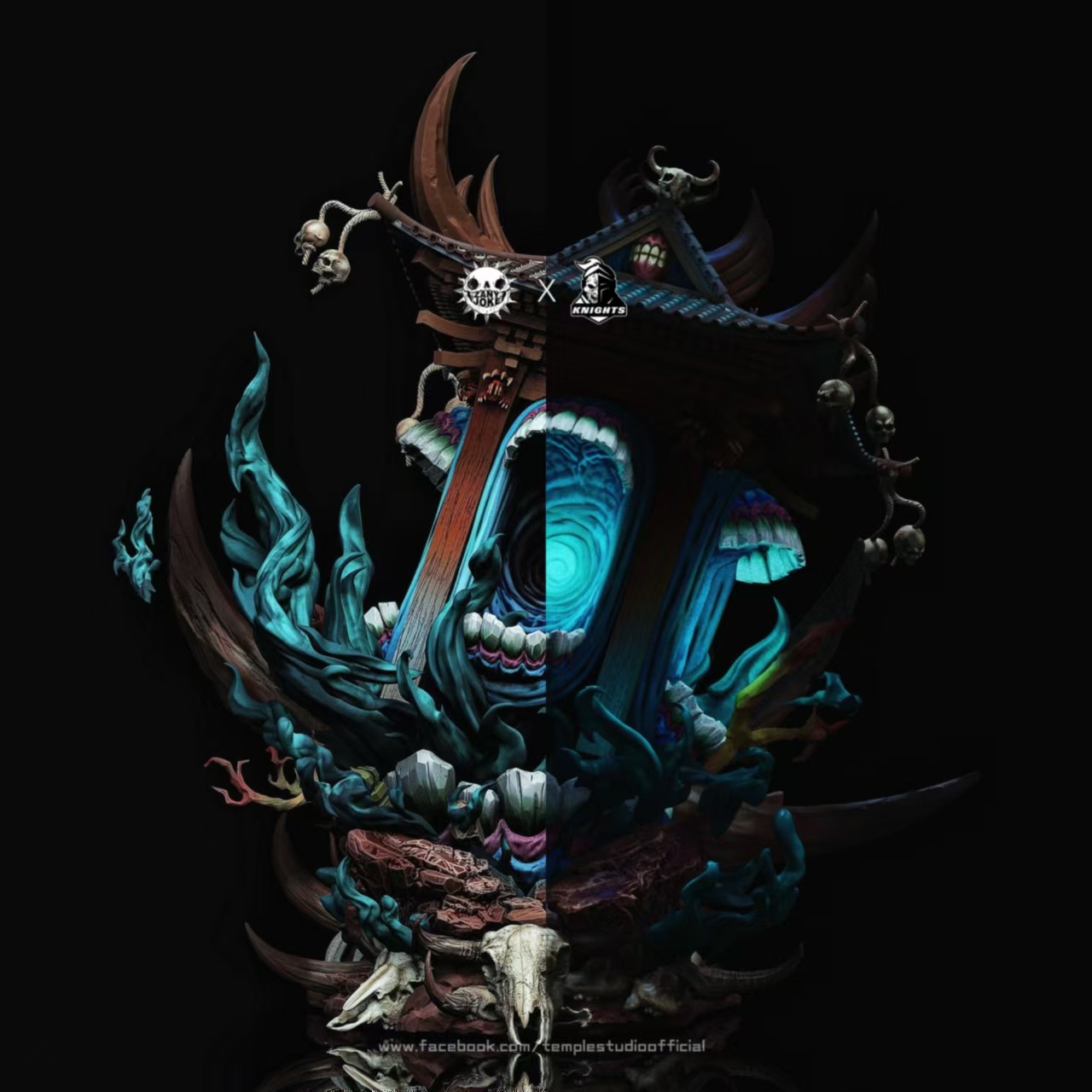 ZanyJoke Studio & Temple Studio - Jujutsu Kaisen S02 Sukuna the Battle of the Demon Realm Shinjuku Statue(GK)-Statue Master