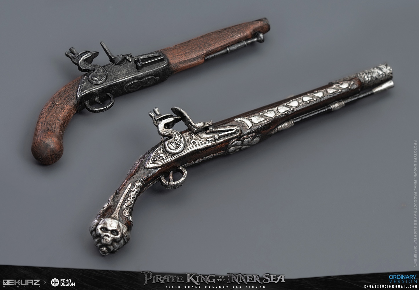 EKUAZ STUDIO x ECHO DESIGN - 1/6 Pirate king of the inner sea EKS012R & EKS012D Action Figure