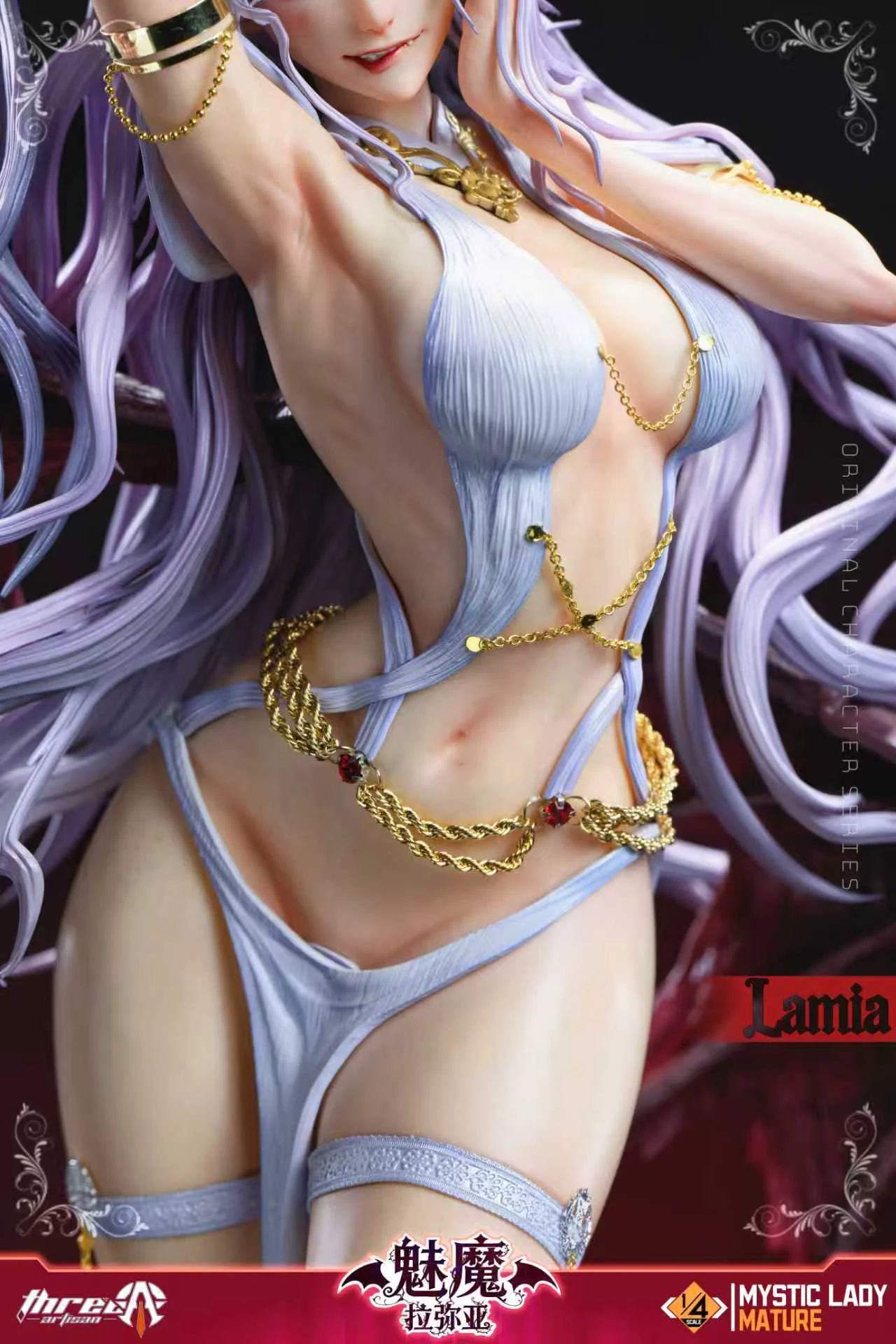 Three Artisan Studio - MYSTIC LADY MATURE Series No. 1 Lamia Statue Licensed