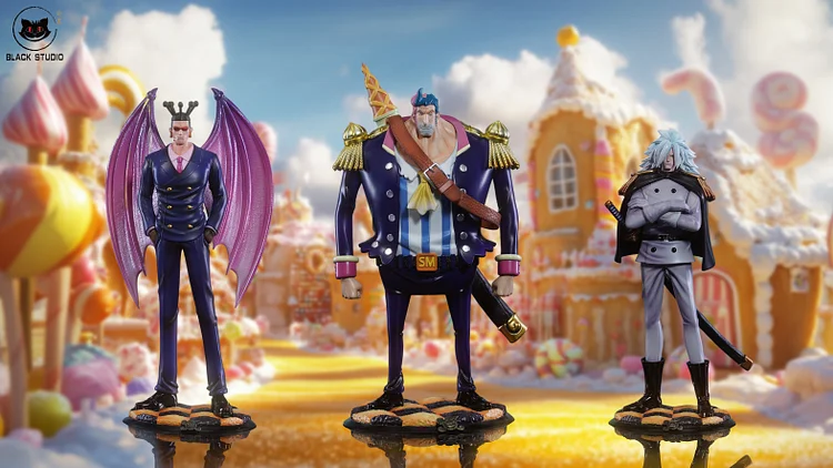 Black Studio - One Piece Big Mom Pirates Resonance Series Dacquoise & Moscato & Raisin Statue(GK)