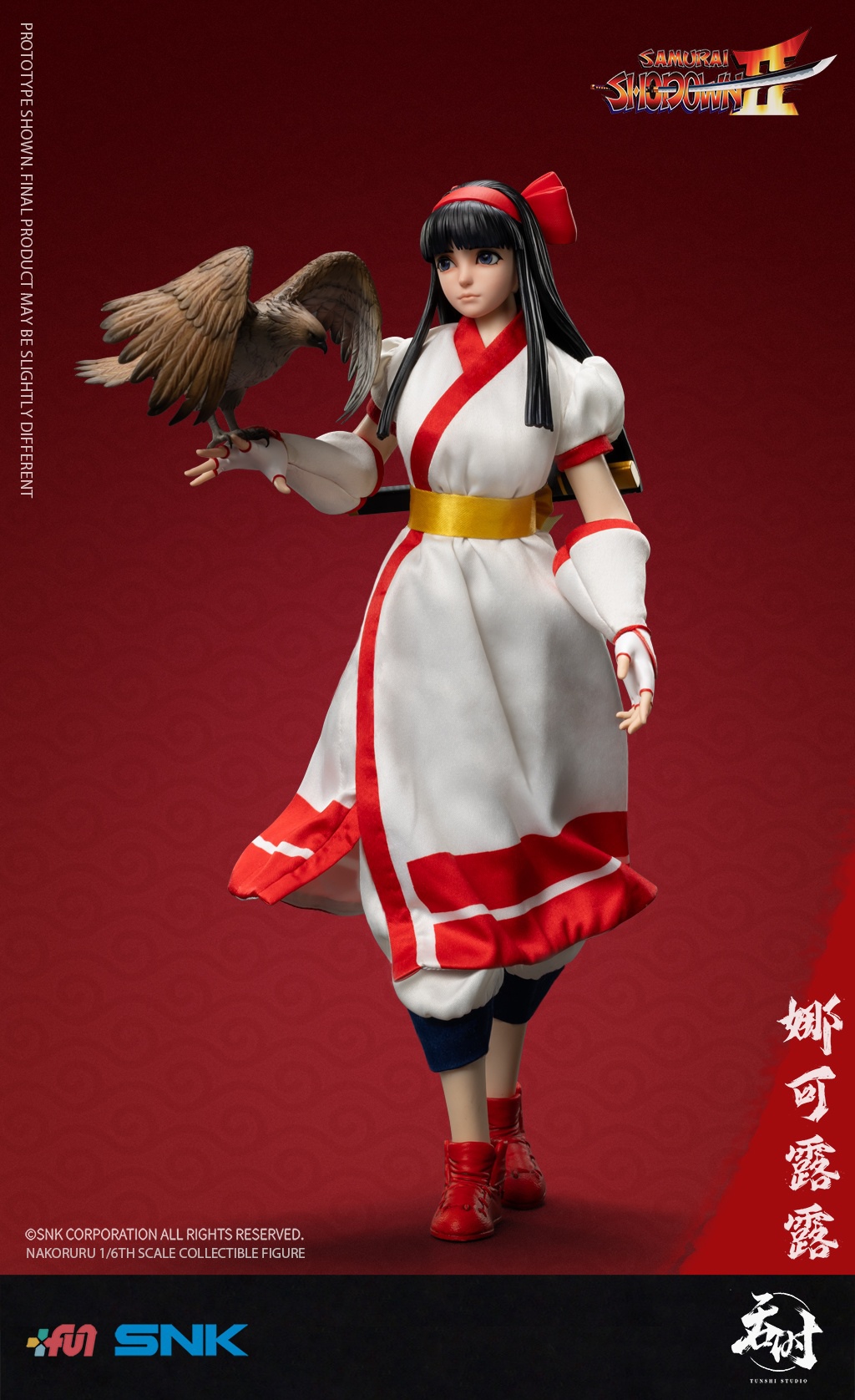 TUNSHI - SAMURAI SHODOWN II SNK NAKORURU 1/6TH ACTION FIGURE TS-018 (Licensed) 1/6 Statue(GK)