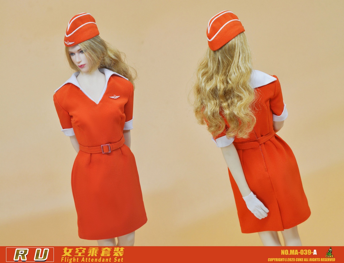 CUKE TOYS - 1/6 RU Flight Attendant Set MA-039A & MA-039B (Licensed)