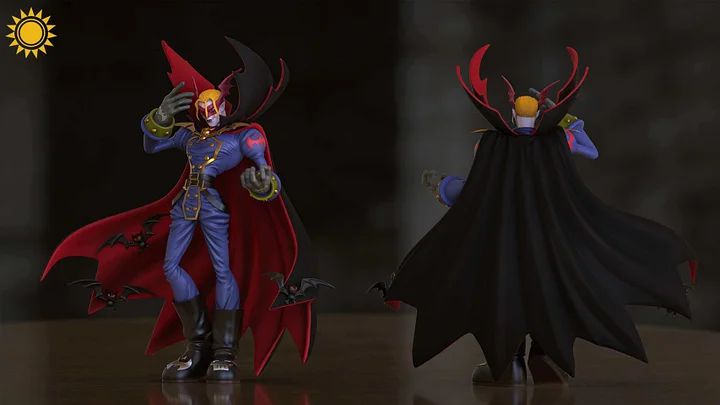 Sun Toys Studio - Digimon Vamdemon Statue
