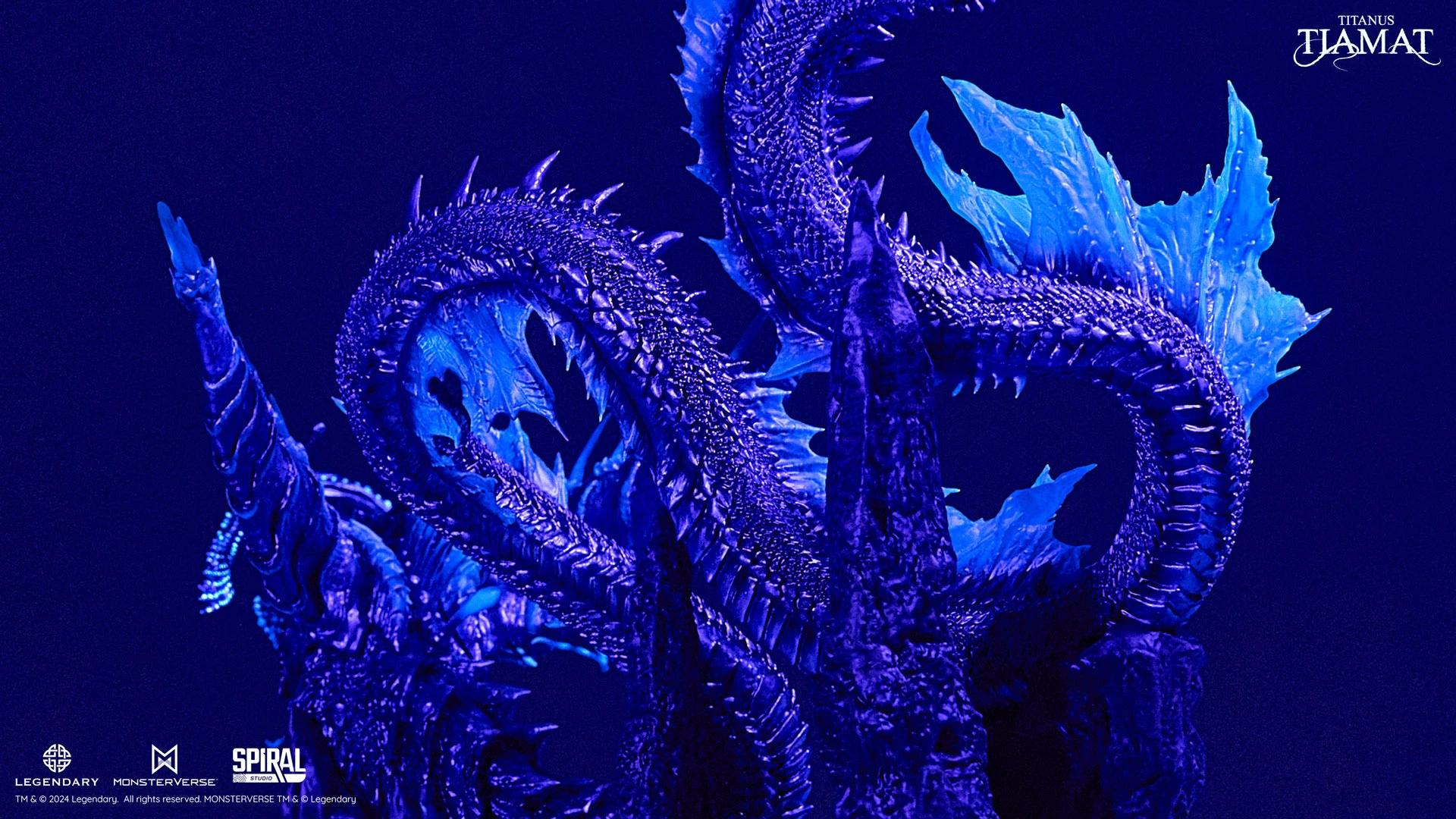 Spiral Studio x Legendary - Licensed Titanus Tiamat Sea Dragon (HoF Series) 