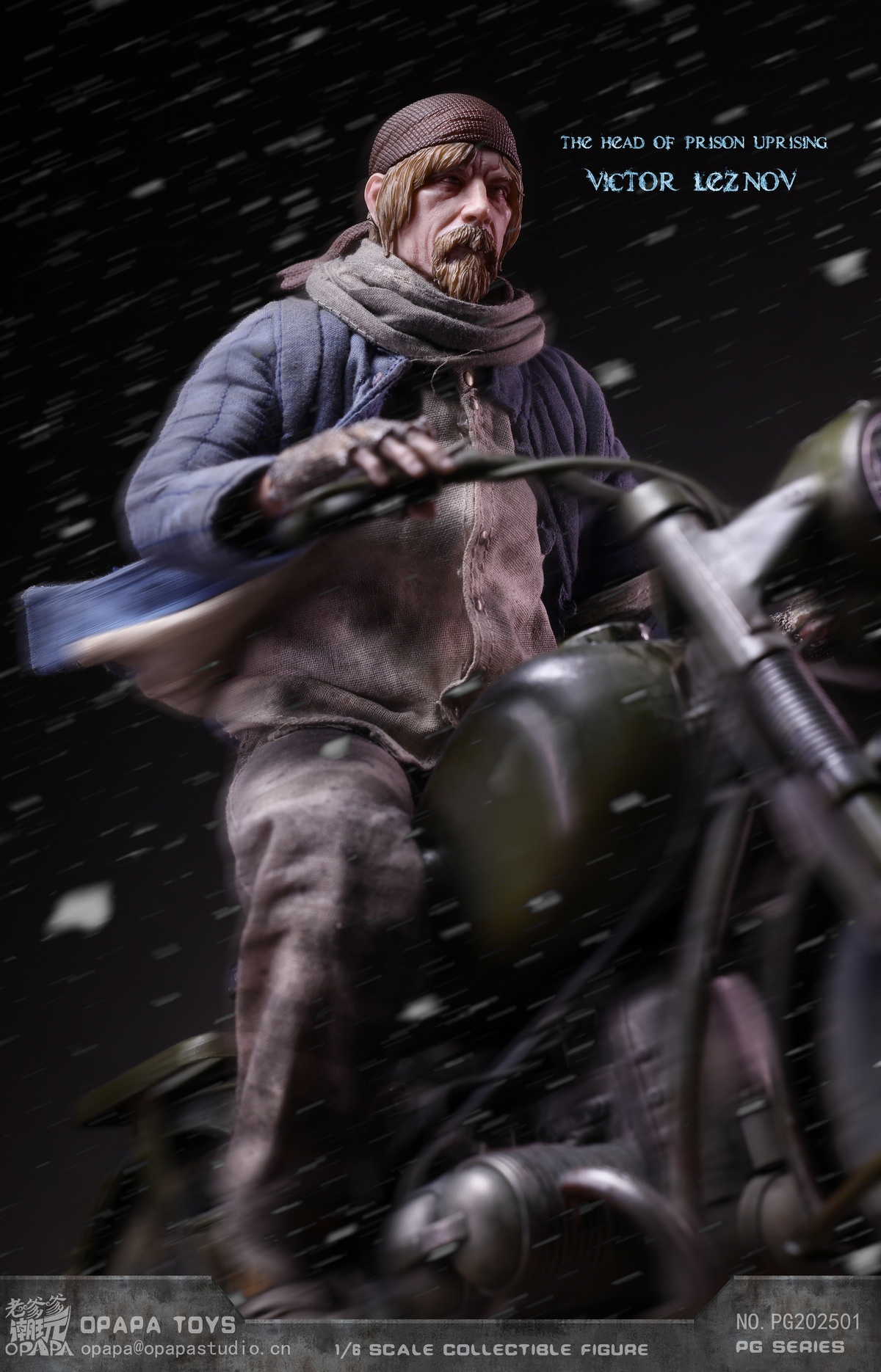 OPAPA TOYS - Victor Leznov The Head of Prison Uprising PG202501 (Licensed)