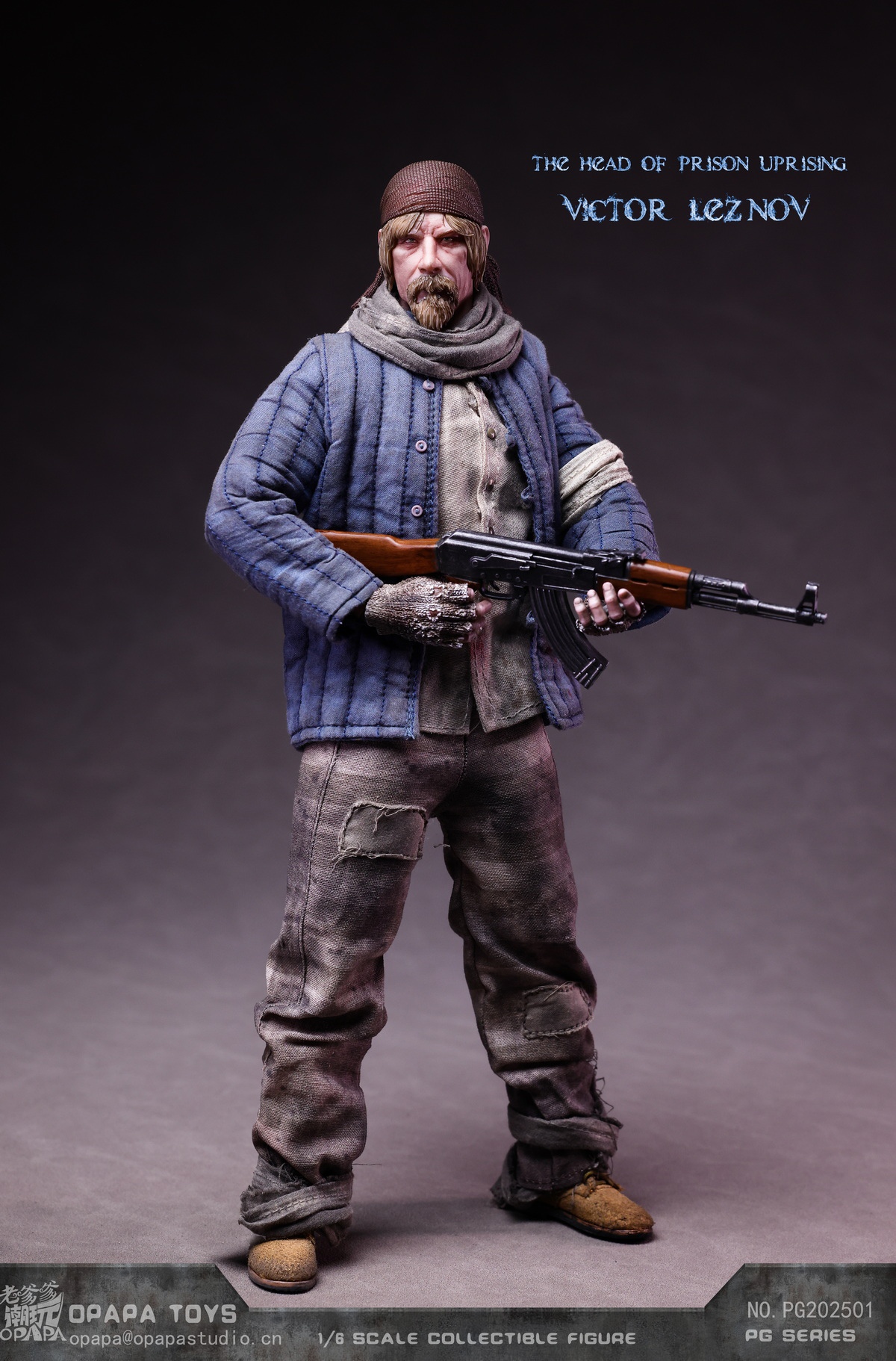 OPAPA TOYS - Victor Leznov The Head of Prison Uprising PG202501 (Licensed)