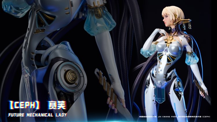 Yi Ci Fang & Polaris Studio - Future Mechanical Laoy CEPH 1/4 Statue(G)
