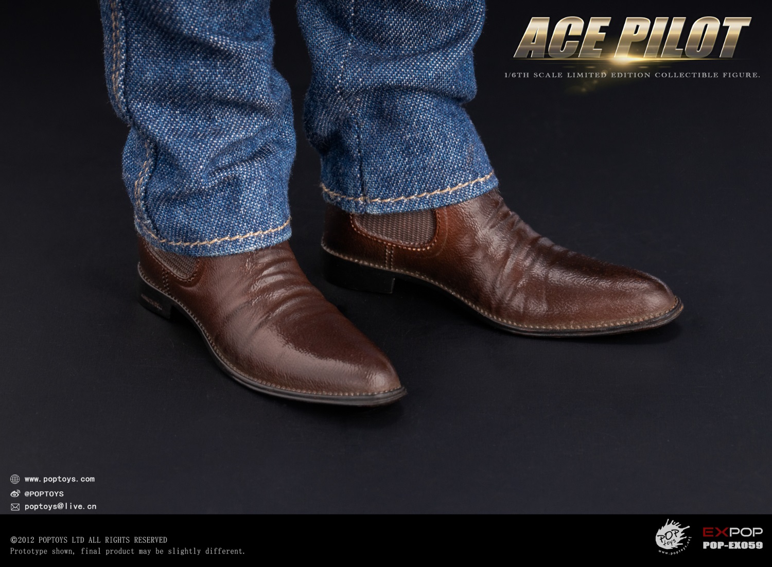 POPTOYS - Original 1/6 ACE Pilot EX059 EX060 EX061 (Licensed)