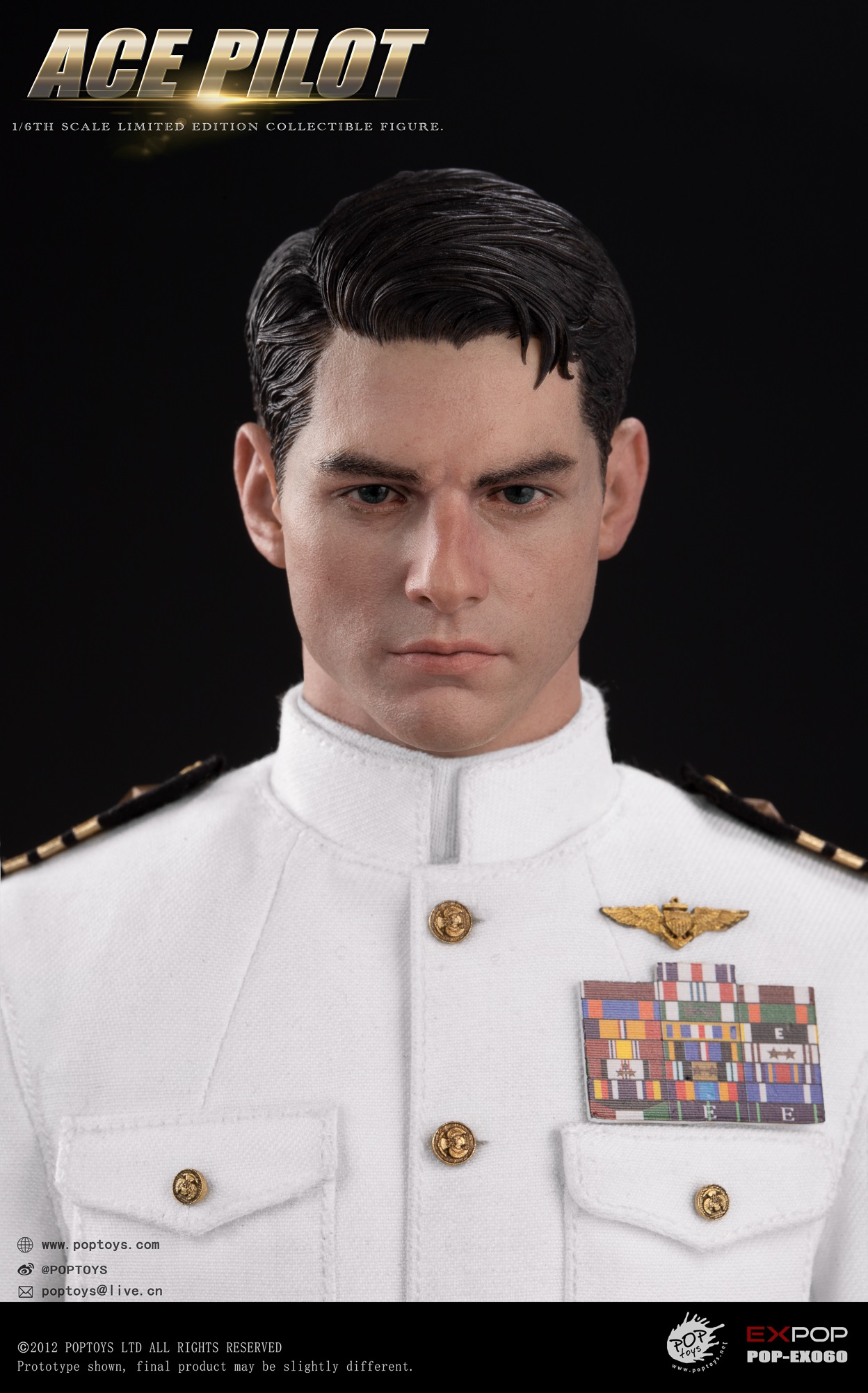 POPTOYS - Original 1/6 ACE Pilot EX059 EX060 EX061 (Licensed)