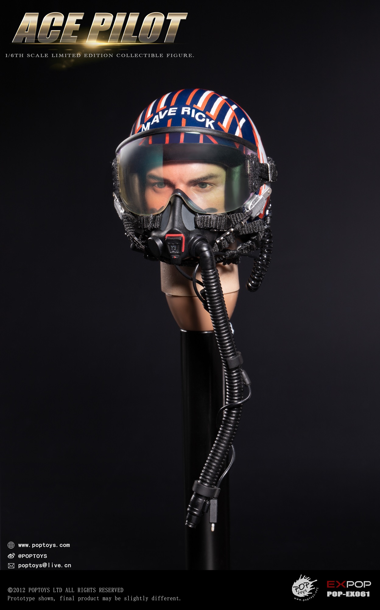 POPTOYS - Original 1/6 ACE Pilot EX059 EX060 EX061 (Licensed)