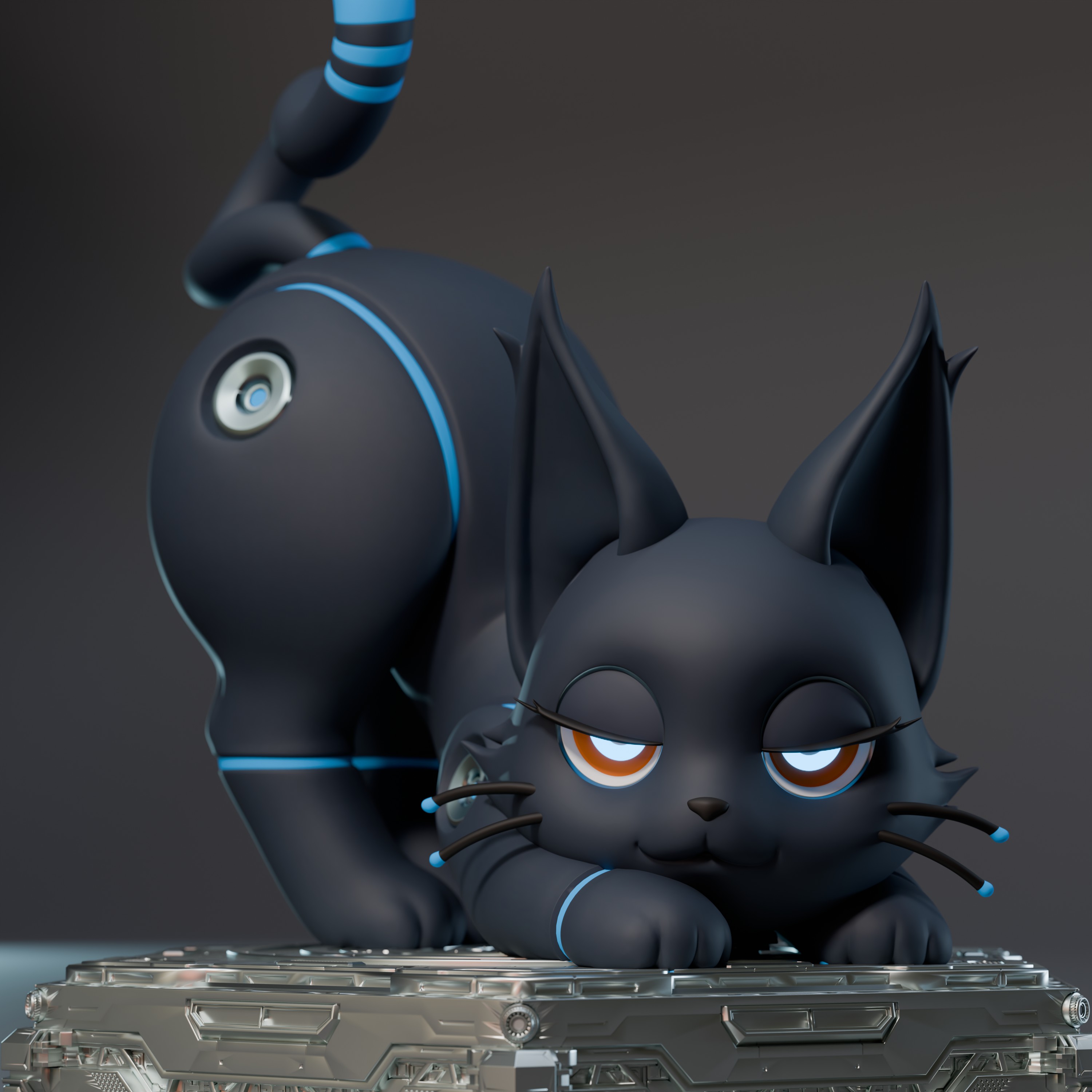 Spirit Demon Studio - Hi-Fi Rush Furry Series Doraemon 808 Statue(GK)