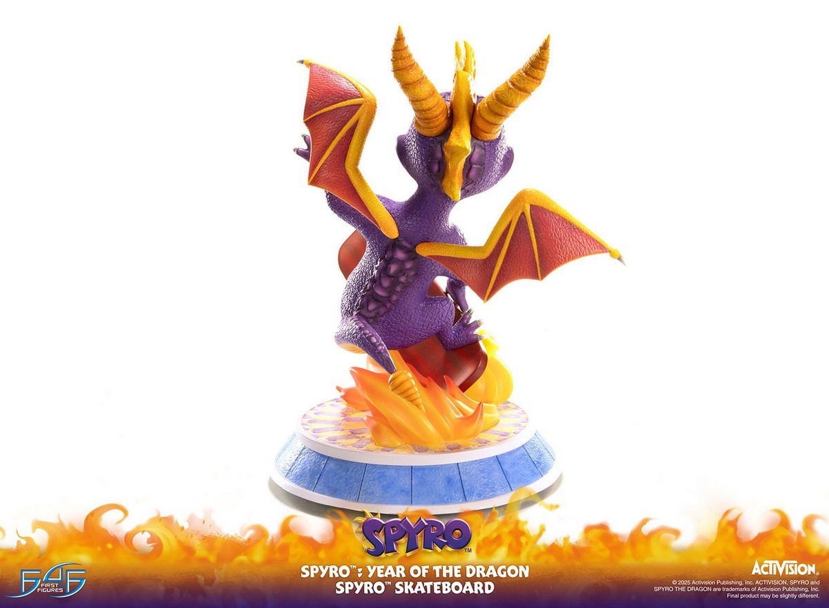 First 4 Figures - Spyro Year of the Dragon SpyroTM Skateboard (Licensed) Status(GK)