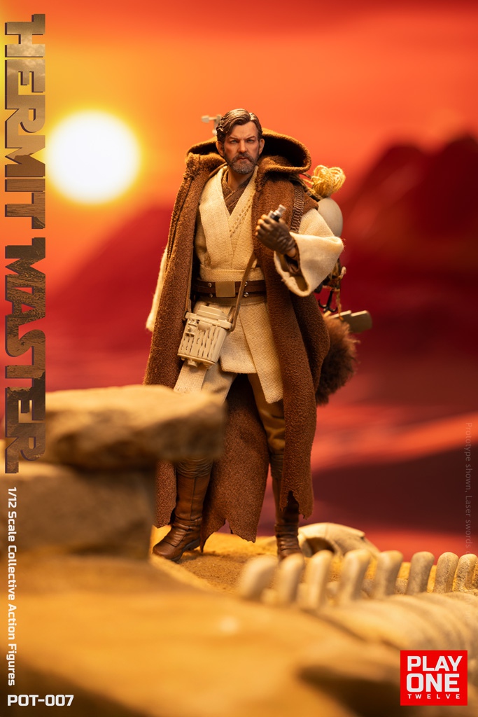 Play One twelve - Star Wars Hermit Master Collectible Figure (Licensed)