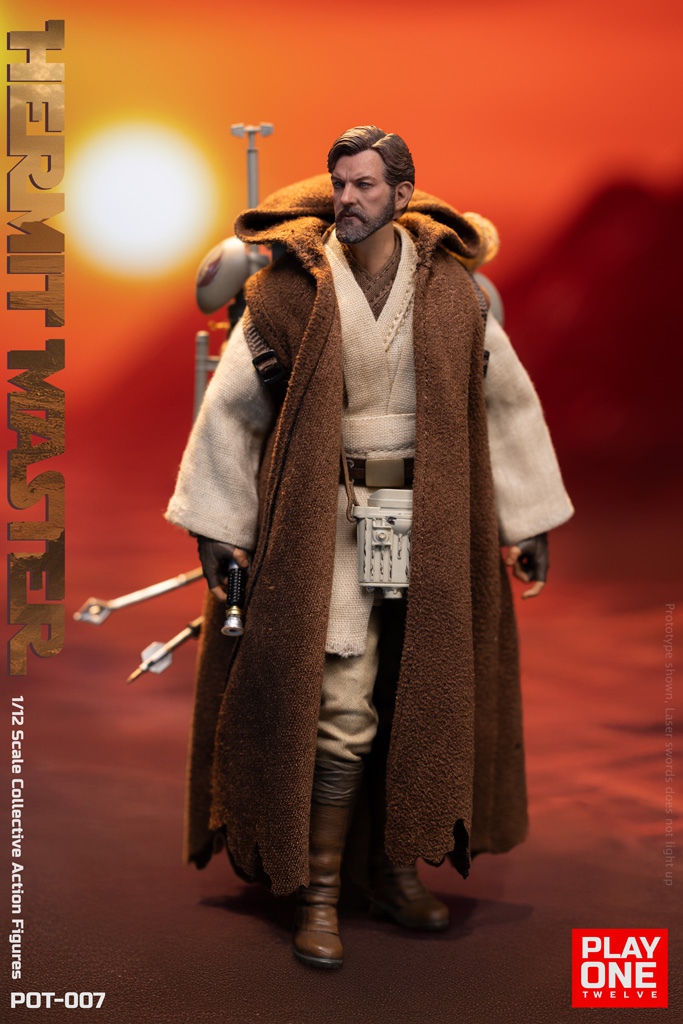 Play One twelve - Star Wars Hermit Master Collectible Figure (Licensed)