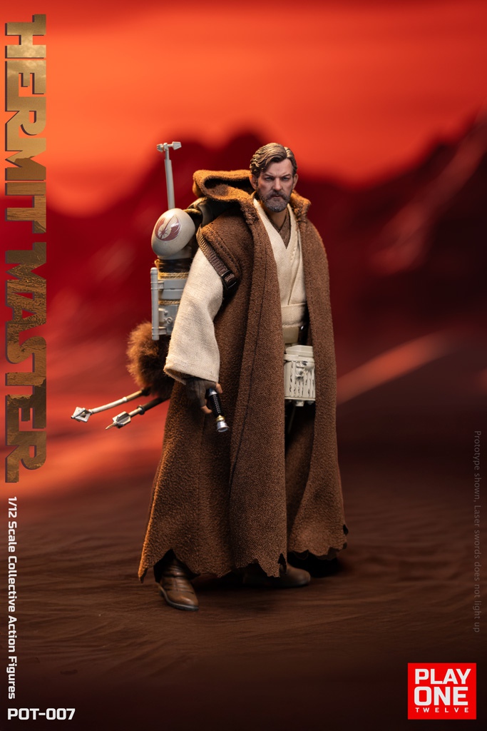 Play One twelve - Star Wars Hermit Master Collectible Figure (Licensed)