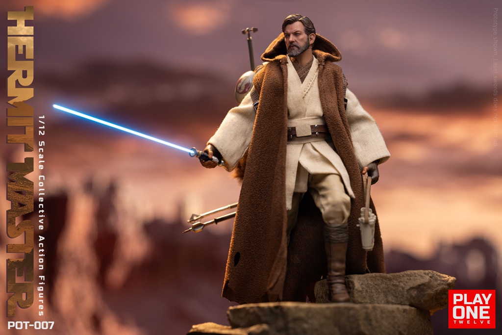 Play One twelve - Star Wars Hermit Master Collectible Figure (Licensed)