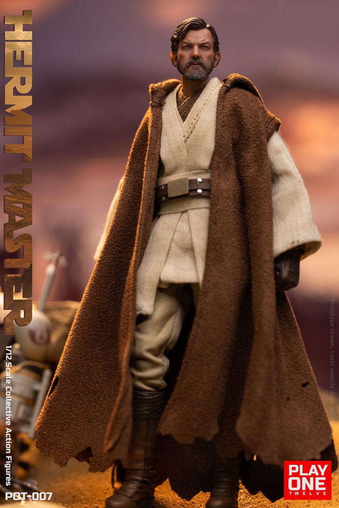 Play One twelve - Star Wars Hermit Master Collectible Figure (Licensed)