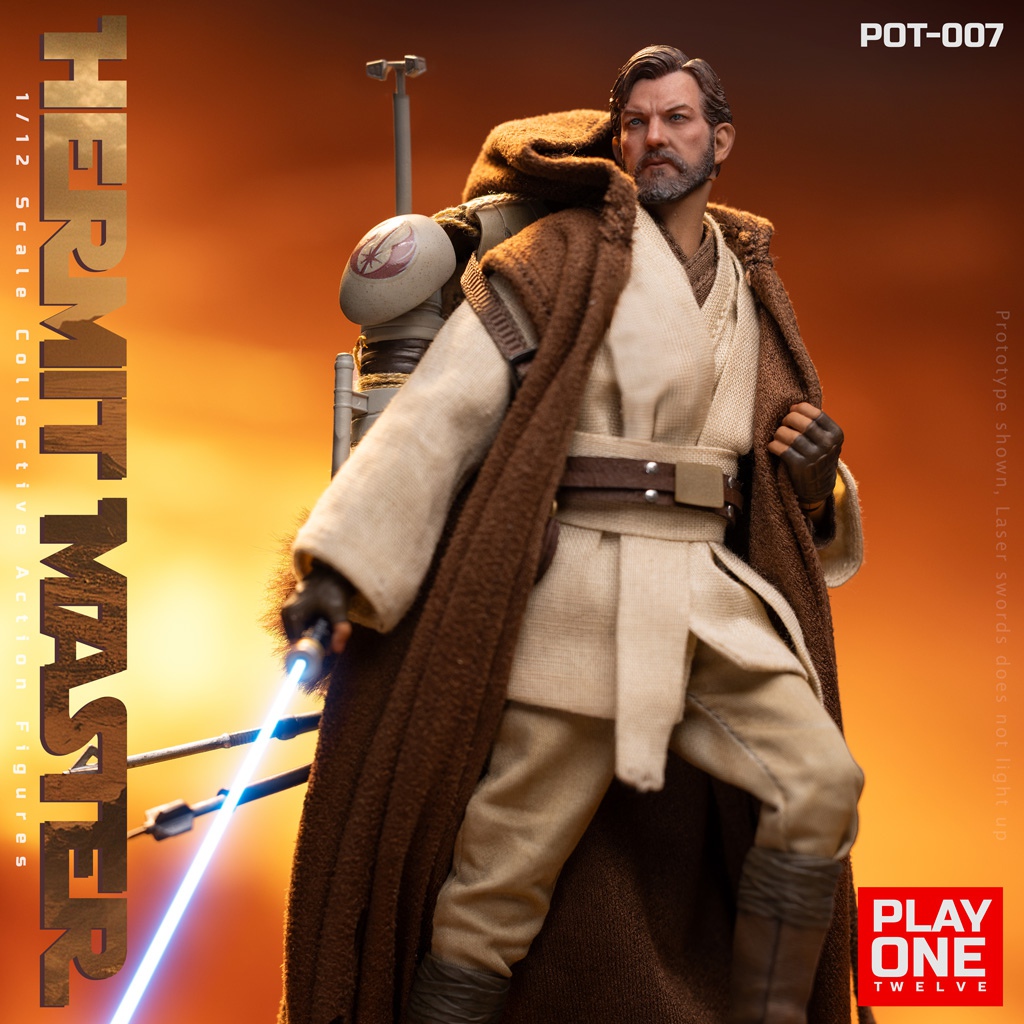 Play One twelve - Star Wars Hermit Master Collectible Figure (Licensed)