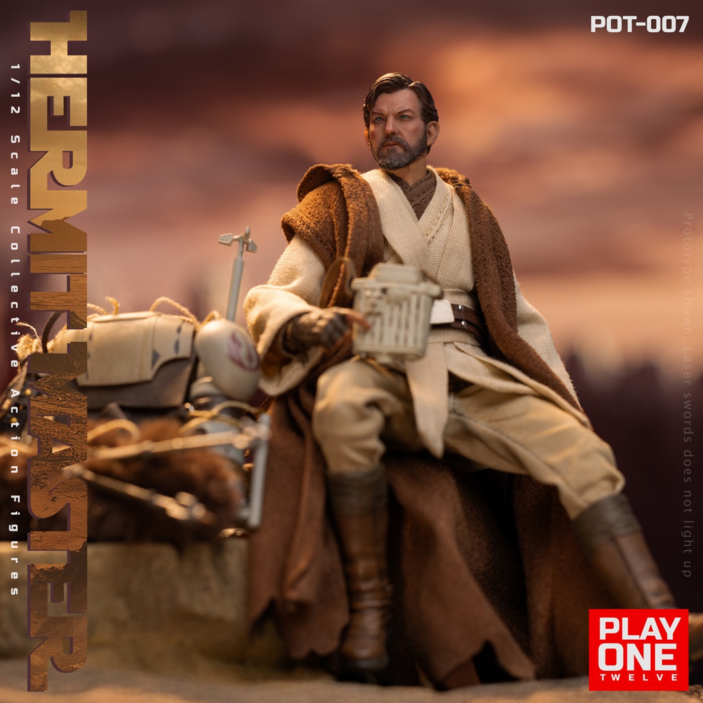 Play One twelve - Star Wars Hermit Master Collectible Figure (Licensed)