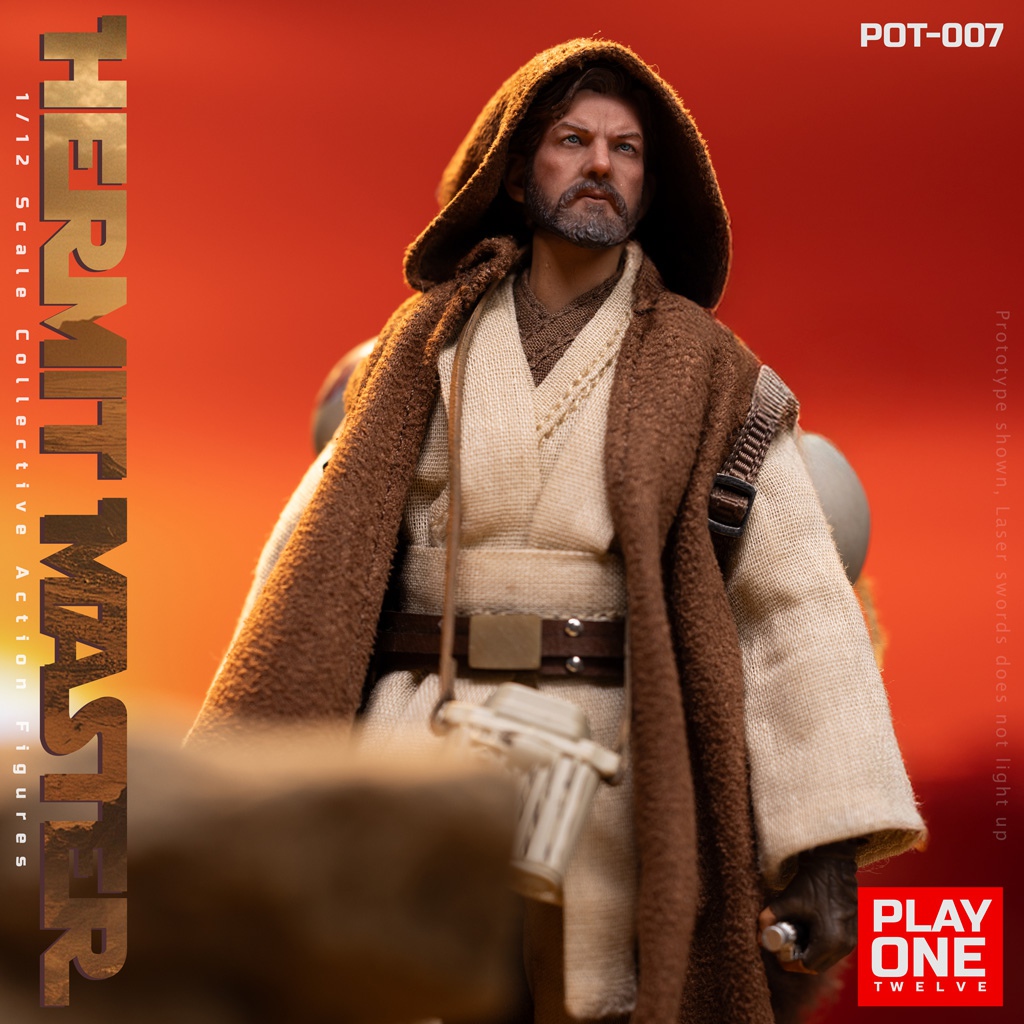 Play One twelve - Star Wars Hermit Master Collectible Figure (Licensed)