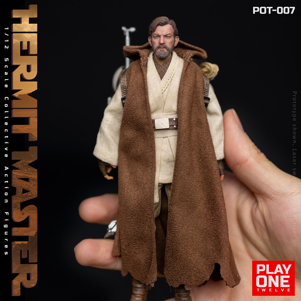 Play One twelve - Star Wars Hermit Master Collectible Figure (Licensed)