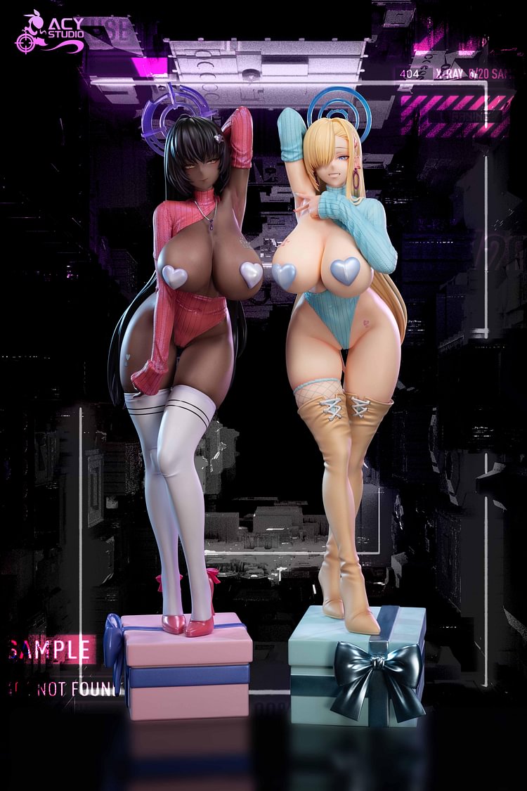 Acy Studio - Blue Archive Big Breast Series #2 Ichinose Asuna & Kakudate Karin 1/4 Statue(GK) (Adult 18+)-Statue Master