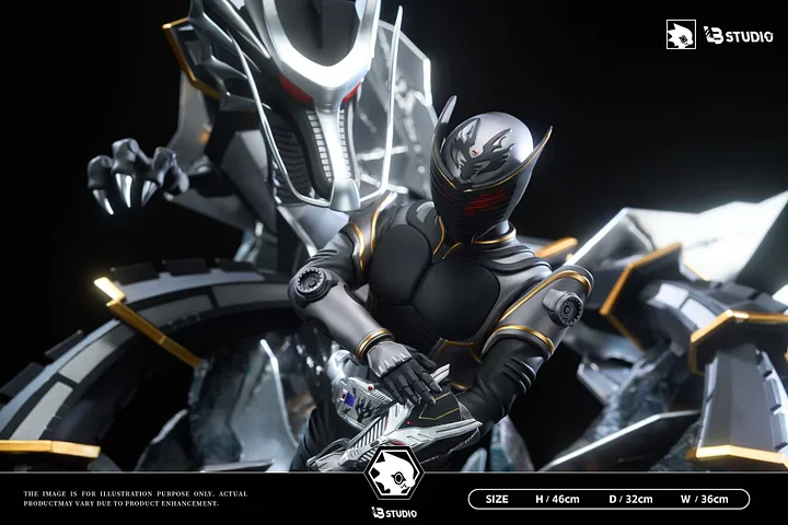 LB Studio - Shadow Descent Kamen Rider Ryuga Kamen Rider Statue 