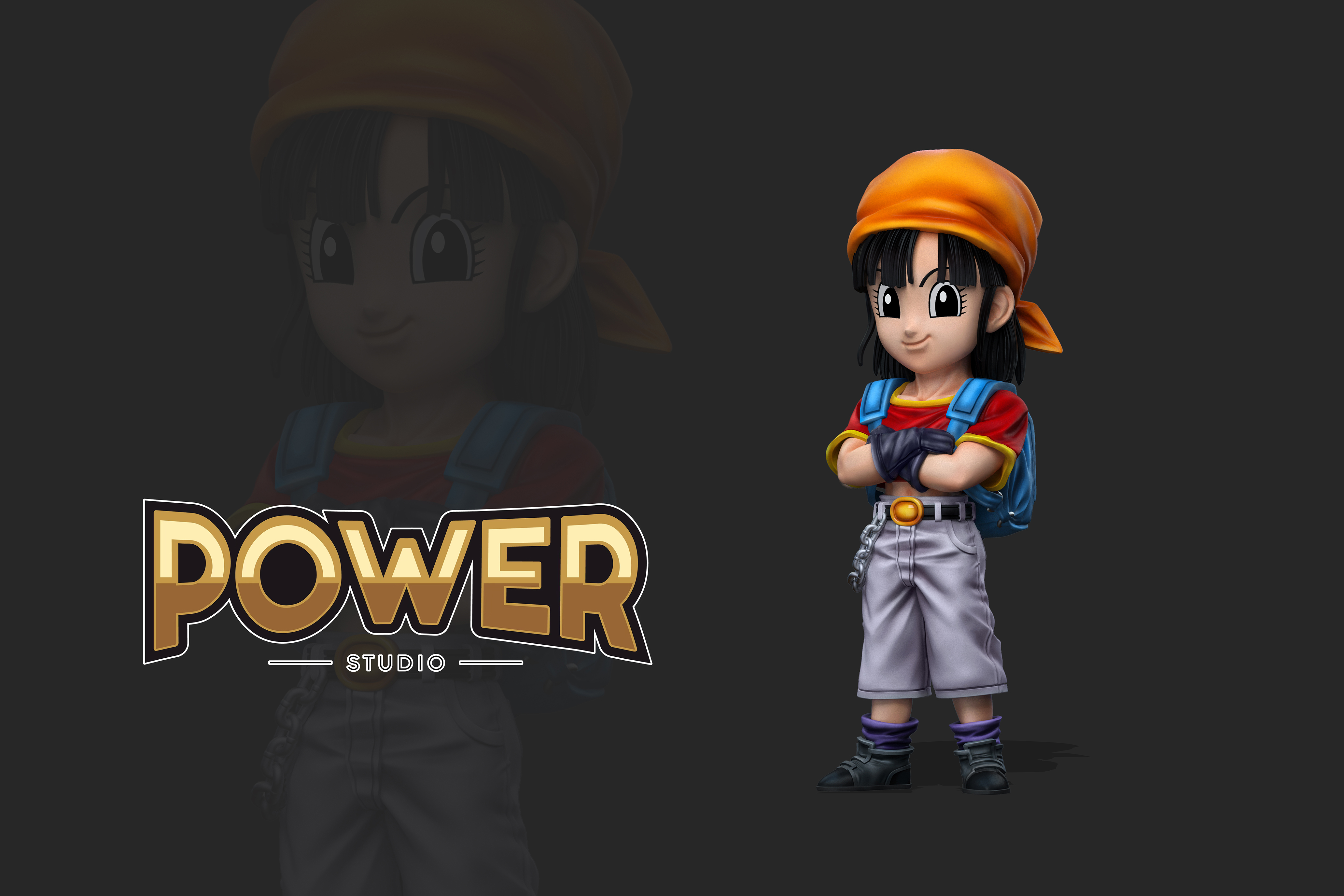 Power Studio - Dragon Ball  GT Pan Statue (GK)