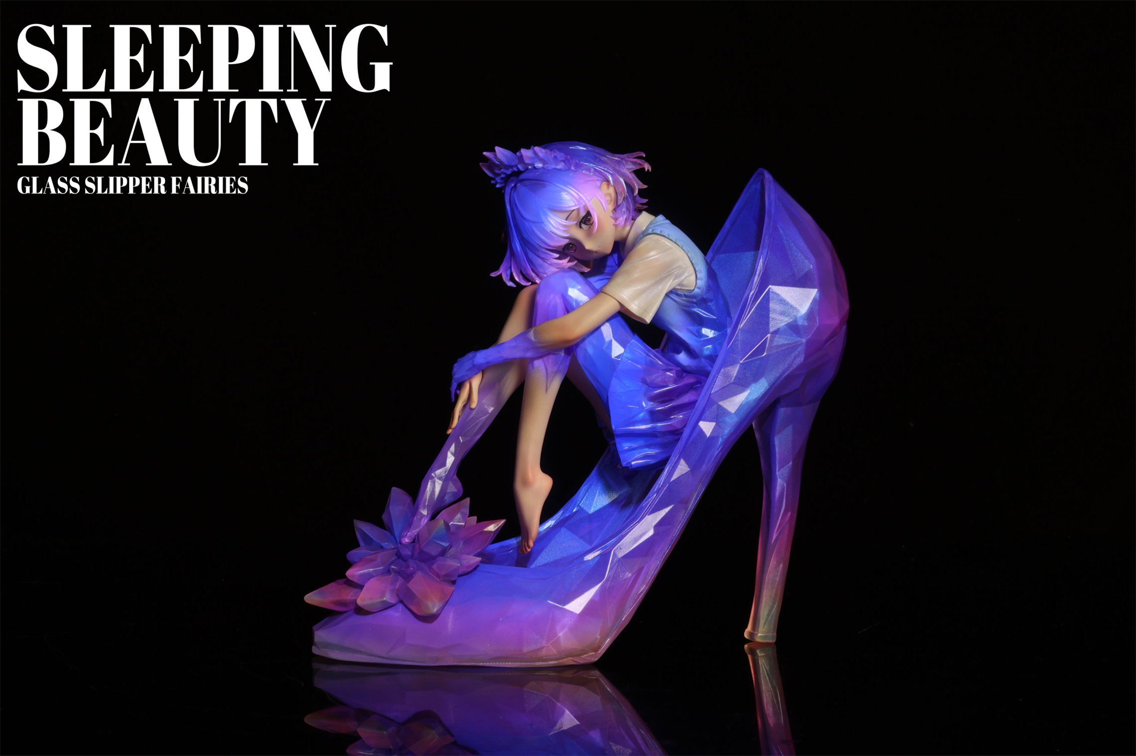 WeArtDoing Studio - Original Sleeping Beauty Glass Slipper Fairies (Licensed)