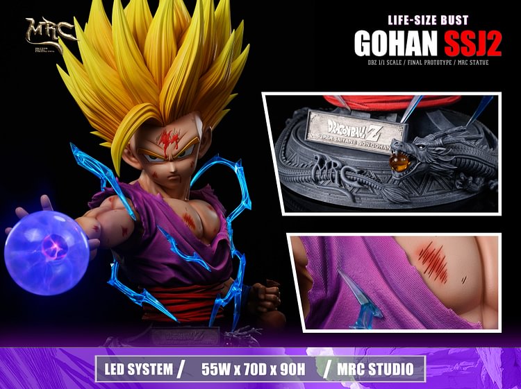 MRC Studio - One Piece - SSJ2 Gohan with LED 1/1 Statue(GK)