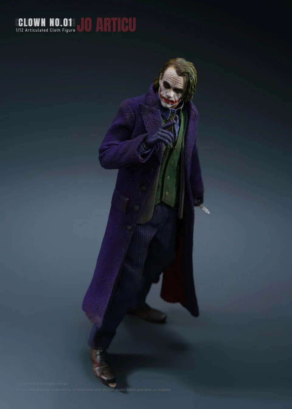 JO ARTICU Studio - CLOWN No.01 Cloth Outfit Articulated Figure DC Comics