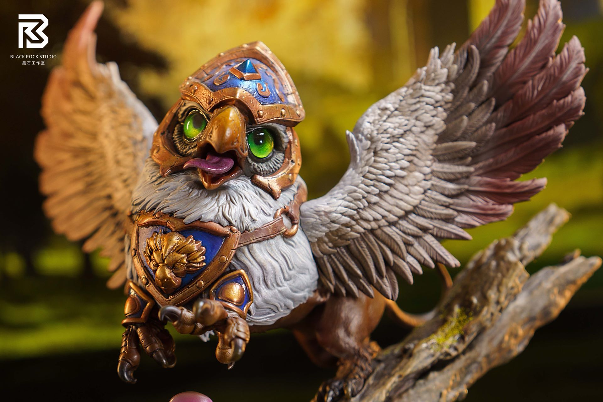 BR Studio Gryphon X Observer X Ogre Chibi Figure World of Warcraft