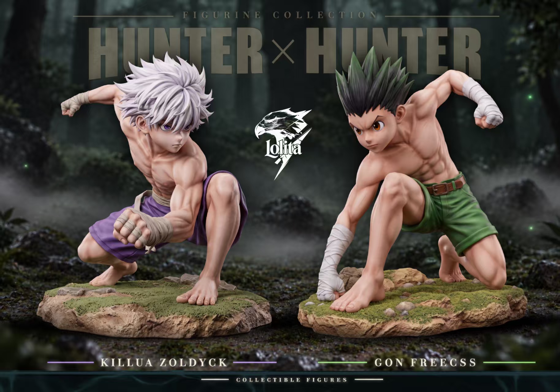 Lolita Studio Killua  Gon Hunter x Hunter Statue