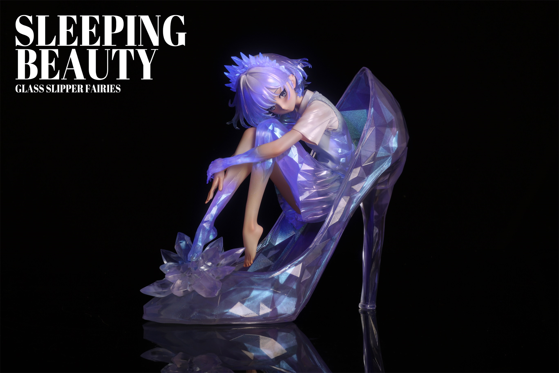 WeArtDoing Studio - Original Sleeping Beauty Glass Slipper Fairies (Licensed)