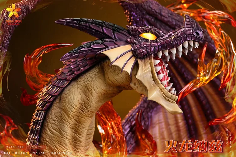 SAKURA Studio - Fairy Tail 01 The Fire Dragon Natsu Dragneel Statue(GK)